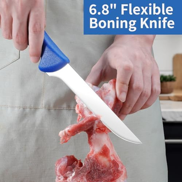 Plys Professional Boning Knife For Meat Cutting Precision Cut Razor Sharp Kitchen Knives For Butchers And Cooks Plys Professional Boning Knife For Meat Cutting Precision Cut Razor Sharp Kitchen Knives For Butchers And Cooks