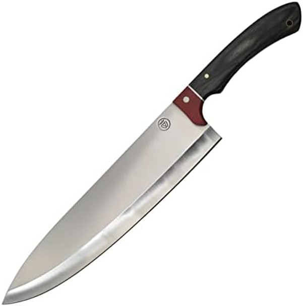 Prince Of Scots 9 Inch Double Bevel Chef Knife With Pakkawood Quad Tang Handle Prince Of Scots 9 Inch Double Bevel Chef Knife With Pakkawood Quad Tang Handle