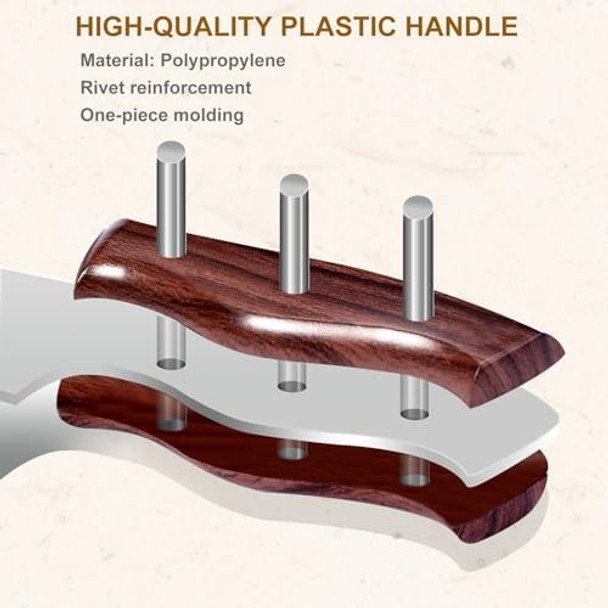 Professional Meat Cleaver Knife 7 Inch Butcher Knife Heavy Duty Bone Chopper Ultra Sharp High Carbon Steel Blade Ergonomic Non-Slip Handle For Bone Cutting Vegetable Chopping Restaurant Kitchen Professional Meat Cleaver Knife 7 Inch Butcher Knife Heavy Duty Bone Chopper Ultra Sharp High Carbon Steel Blade Ergonomic Non-Slip Handle For Bone Cutting Vegetable Chopping Restaurant Kitchen