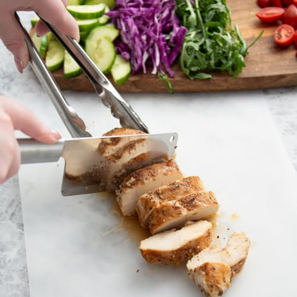 Rada Cutlery Chef’S Dicer Knife (R129) 5.25" Stainless Steel Hollow Ground Blade Made In Usa Silver Handle