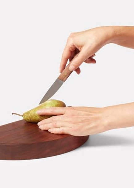 Rocky Mountain Goods Granny Paring Knife - 3-Inch Stainless Steel Blade For Peeling Slicing Or Trimming Fruits And Vegetables - Rust-Resistant Kitchen Knife With Wooden Handle Rocky Mountain Goods Granny Paring Knife - 3-Inch Stainless Steel Blade For Peeling Slicing Or Trimming Fruits And Vegetables - Rust-Resistant Kitchen Knife With Wooden Handle