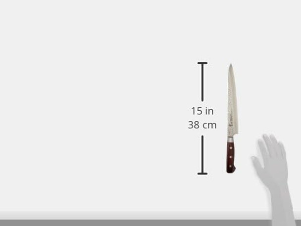 24 Cm. Sujibiki Hammered Damascus Vg10 24 Cm. Sujibiki Hammered Damascus Vg10