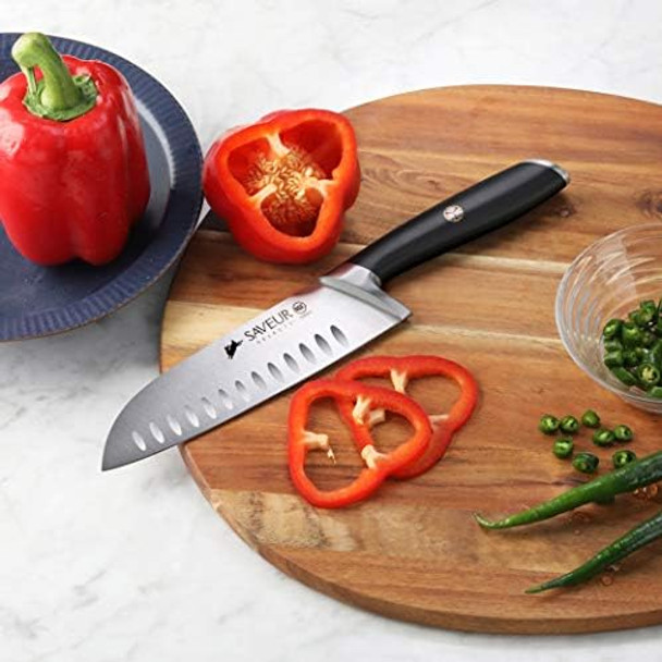 1026214 German Steel Forged 7" Santoku Knife