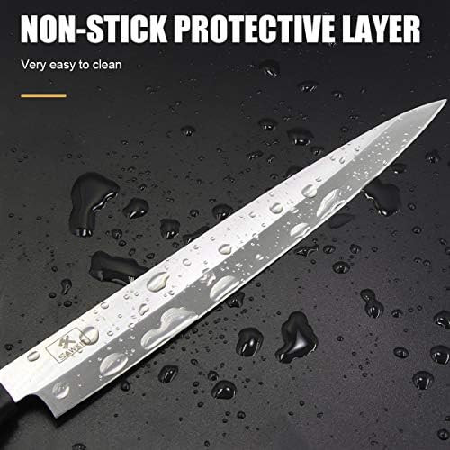 Sashimi Sushi Knife 7-9 Inch/Fish Perfect Boning Knives/Bread Chef'S/For Cutting Sushi/Sashimi Fish Filleting Slicing/Very Sharp Stainless Steel Blade Meat And Peeling Multi-Purpose Kitchen