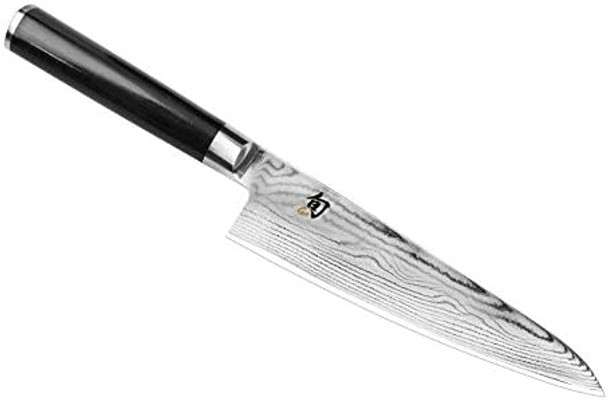 Shun Classic 7" Asian Cook’S Knife Handcrafted Japanese Kitchen Knife Vg-Max Core With Damascus Stainless Steel Cladding Pakkawood Handle Gyuto-Style Tool For Professional And Home Chefs