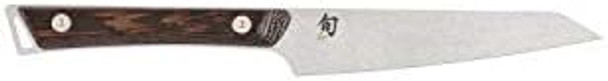 Shun Kanso 5" Steak Knife Handcrafted And Smooth-Edged Japanese Kitchen Knife For Professional And Home Chefs Aus10A Stainless Steel Blade Tagayasan Handle Shun Kanso 5" Steak Knife Handcrafted And Smooth-Edged Japanese Kitchen Knife For Professional And Home Chefs Aus10A Stainless Steel Blade Tagayasan Handle