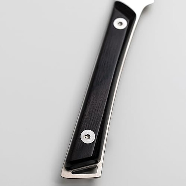 Shun Kazahana 3.5" Paring Knife Handcrafted Japanese Vegetable & Fruit Knife Aus10A Stainless Steel Blade Pakkawood Handle Small Kitchen Tool For Peeling Coring & Cutting