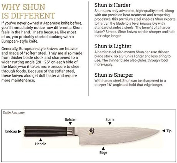 Shun Classic 4 1/2" Honesuki Knife