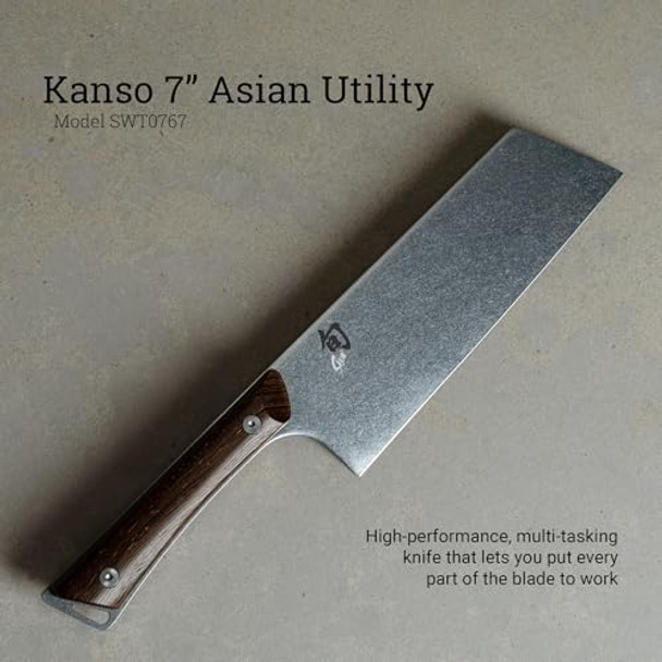 Shun Kanso 7" Asian Utility Knive