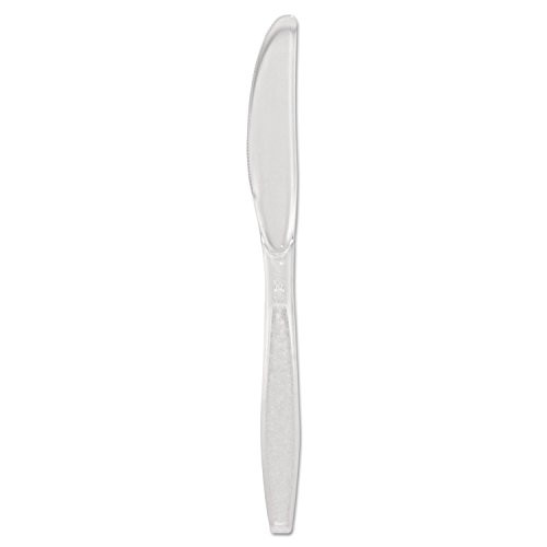 Solo Gdc6Kn-0090 Xtra-Heavy Weight Ps Clear Knife - Bulk (Case Of 1000)
