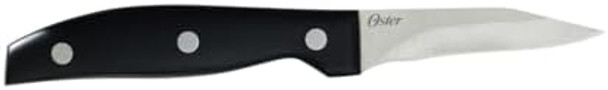 Oster 69529.14 Granger 14 Piece Cutlery Set With Wood Block Black Handles