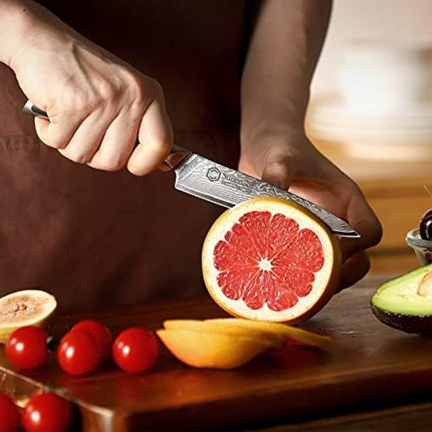 Sunnecko Chef Knife Santoku Knife And Utility Knife