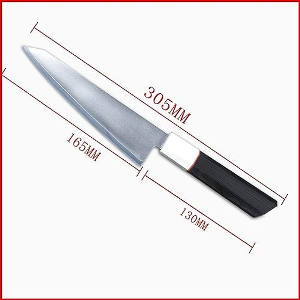 Chef Boning Knife 6.5 Inch Japanese Honesuki Sabaki Knife San Mai Steel Blade With Core 9Cr18Mov Stainless Steel And G10 Glass Fiber Handle 165Mm