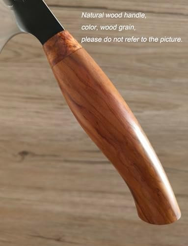 Skd11 Three Layer Sandwich Steel 7.5 Inch Sande Knife Skd11 Japanese Steel Chef Knife Suitable For Home Kitchens And Restaurants (Huanghua Pear Wood+Olive Wood)