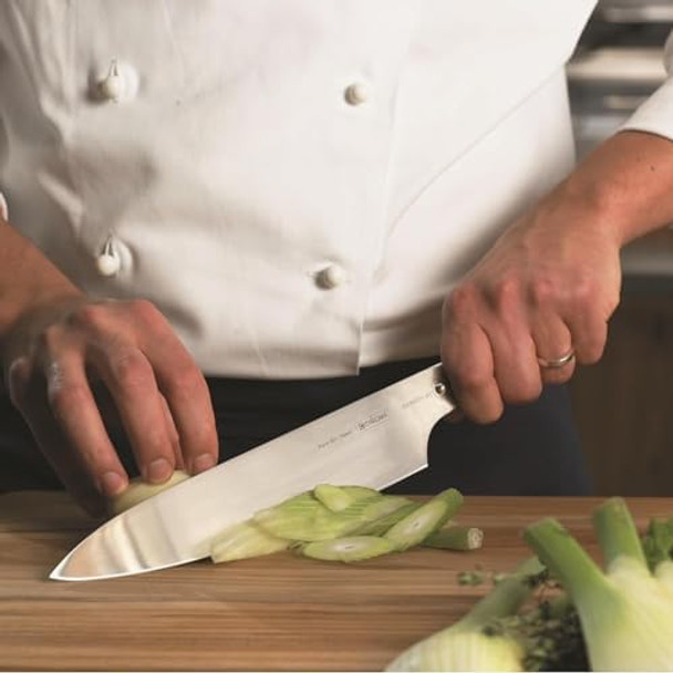 Chroma P21 Santoku Knife Type 301 Designed By F.A. Porsche 7.25" Kitchen Chef Knife Japanese 301 Steel Ergonomic Handle Ultra Sharp Chopping Cutting Slicing Premium Box Hostess Cooking s