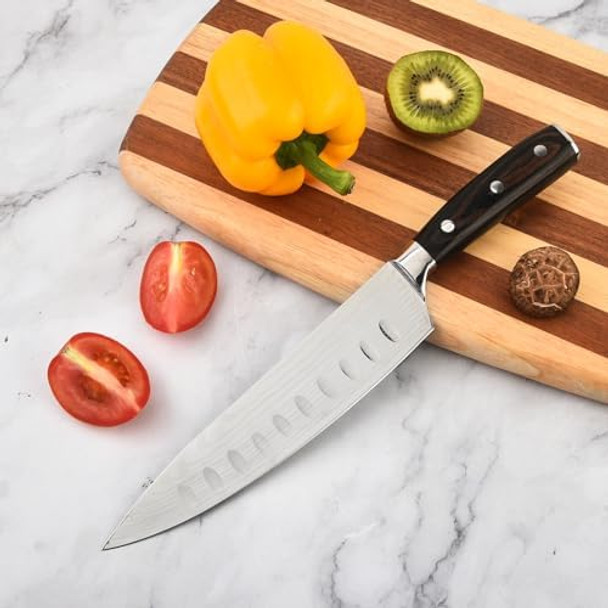 8 Inch Kitchen Knife Chef Knife Ultra Sharp High Carbon Stainless Steel Corrosion Resistant 8 Inch Kitchen Knife Chef Knife Ultra Sharp High Carbon Stainless Steel Corrosion Resistant