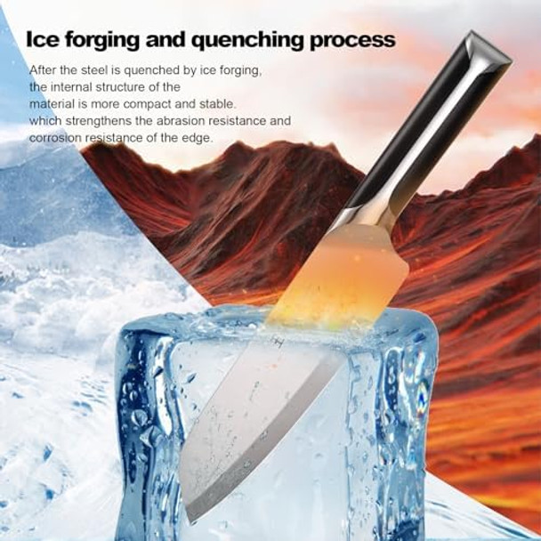 Wangmazi Chef Knife 7 Inch High Carbon Stainless Steel Sharp Kitchen Knife With Ergonomic Handle Box For Family Wangmazi Chef Knife 7 Inch High Carbon Stainless Steel Sharp Kitchen Knife With Ergonomic Handle Box For Family