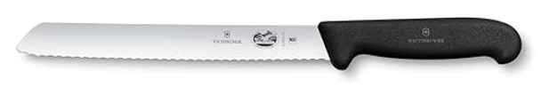 Victorinox Swiss Army 8" Serrated Bread Knife With Fibrox Handle 47549 Victorinox Swiss Army 8" Serrated Bread Knife With Fibrox Handle 47549