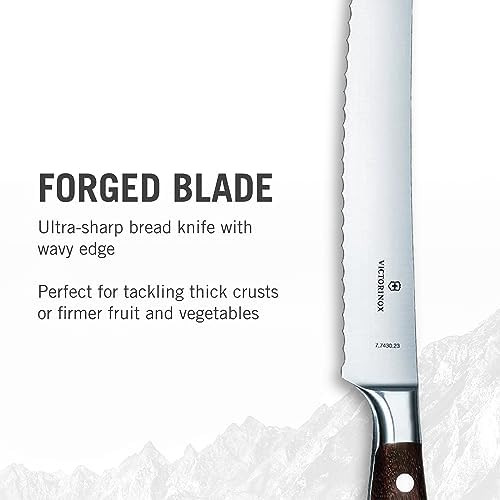 Victorinox Grand Maitre Slicing Knife - Meat Slicing Knife With Full-Tang Blade - Ergonomic Kitchen Utensil - Premium Kitchen Essentials - 10.25"