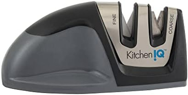Victorinox Fibrox Pro Knife 8-Inch Chef'S Ffp 8 Inch Black & Kitcheniq 50009 Edge Grip 2-Stage Knife Sharpener Black Victorinox Fibrox Pro Knife 8-Inch Chef'S Ffp 8 Inch Black & Kitcheniq 50009 Edge Grip 2-Stage Knife Sharpener Black