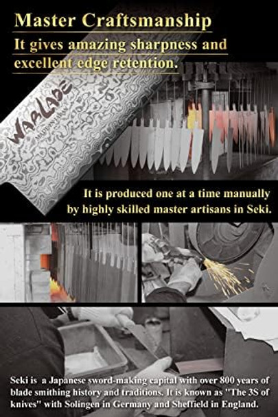 Gyuto Japanese Chefs Knife Vg-10 69 Layers Damascus (7.87" (200Mm))