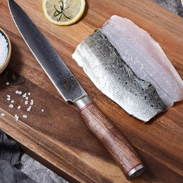 Damascus Kitchen Knife Set 4 Pieces Professional Chef Knife Set Made From 67 Layers Damascus Steel With Vg10 Core Knives Set For Kitchen In Wooden Box Damascus Kitchen Knife Set 4 Pieces Professional Chef Knife Set Made From 67 Layers Damascus Steel With Vg10 Core Knives Set For Kitchen In Wooden Box