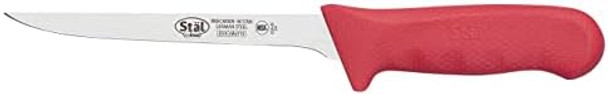 Winco 6" Commercial-Grade German Steel Boning Knife Narrow Green