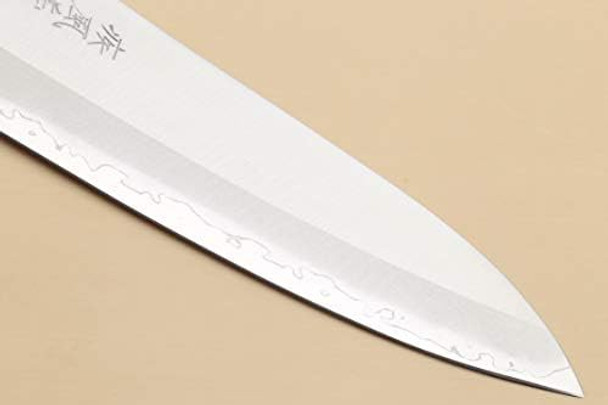 Yoshihiro Vg10 Gold Stainless Steel Japanese Knife Series (Santoku 7"(180Mm))