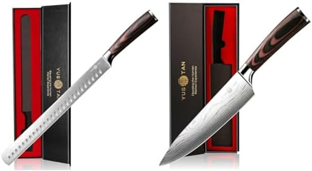 Japanese Chef Knife 8 Inch Kitchen Knife With 12 Inch Brisket Knife Japanese High Carbon Stainless Steel Chef Knife