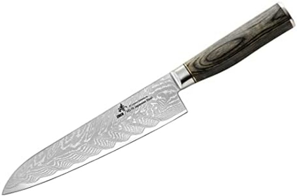 Zhen Japanese Vg-10 67 Layers Damascus Steel Gyuto Chef Knife 8-Inchsilver