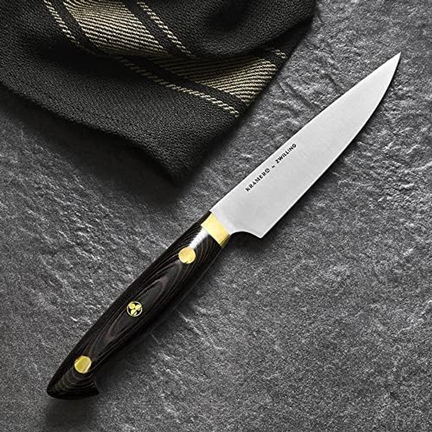 Kramer By Zwilling Euroline Carbon Collection 2.0 4.5-Inch Utility Knife