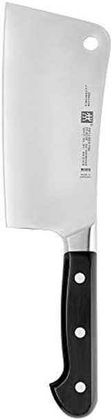 Zwilling Pro 6-Inch Meat Cleaver Razor-Sharp German Knife Set Made In Company-Owned German Factory With Special Formula Steel Perfected For Almost 300 Years Stainless Steel