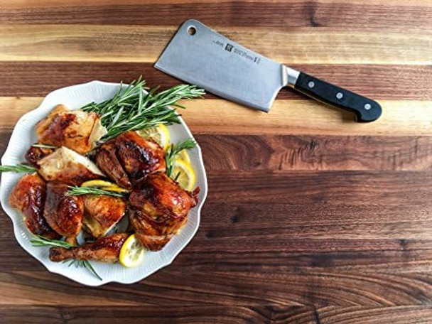 Zwilling Pro 6-Inch Meat Cleaver Razor-Sharp German Knife Set Made In Company-Owned German Factory With Special Formula Steel Perfected For Almost 300 Years Stainless Steel