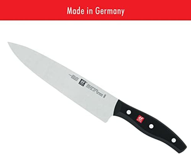 Zwilling J.A. Henckels Twin Signature Chef Knife Kitchen Knife German Knife 8 Inch Stainless Steel Black