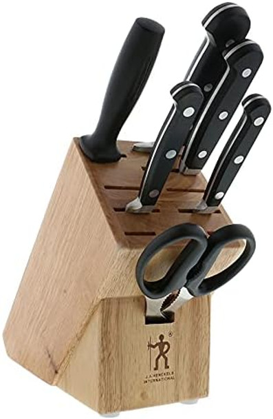Henckels Classic Razor-Sharp 7-Piece Knife Set Chef Knife Bread Knife German Engineered Informed By 100+ Years Of Mastery