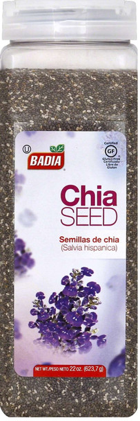 Badia Chia Seed Bottle -- 4 Per Case Badia Chia Seed Bottle -- 4 Per Case
