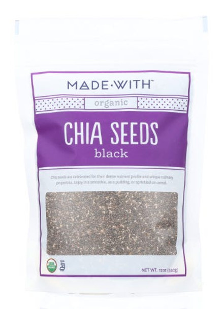 Made With Organic Black Chia Seeds -- 6 Per Case Made With Organic Black Chia Seeds -- 6 Per Case