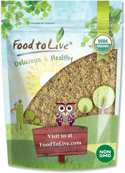 Organic Omega Power Flax and Chia Seeds Blend — Cold-Milled from Whole Raw Chia and Flax Seeds, Non-GMO, Vegan, Kosher, Bulk. Rich in Omega 3 Fatty Acids. Perfect for Smoothies and Shakes Organic Omega Power Flax and Chia Seeds Blend — Cold-Milled from Whole Raw Chia and Flax Seeds, Non-GMO, Vegan, Kosher, Bulk. Rich in Omega 3 Fatty Acids. Perfect for Smoothies and Shakes