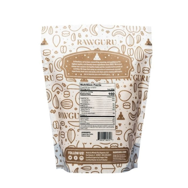 Raw Guru - Organic Hulled Sesame Seeds Raw Guru - Organic Hulled Sesame Seeds