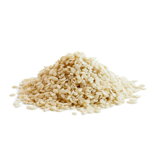 SPICED Toasted White Sesame Seeds, Toasted and Hulled White Sesame Seeds for Flavor, Seasoning, Cooking, Crunch or Plating. SPICED Toasted White Sesame Seeds, Toasted and Hulled White Sesame Seeds for Flavor, Seasoning, Cooking, Crunch or Plating.