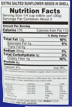 Tadim Sunflower Seeds New Date (Extra Salted, Pack of 2)