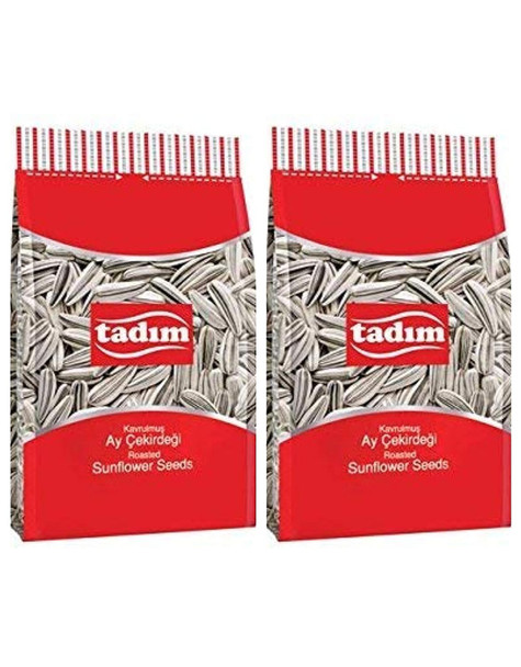 Tadim Sunflower Seeds Roasted and Salted Pack of 2 From Turkey