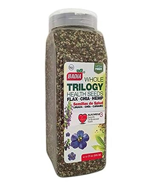 Trilogy Seeds Whole Flax, Chia & Hemp Health Seed/Linaza, Cañamo Trilogy Seeds Whole Flax, Chia & Hemp Health Seed/Linaza, Cañamo