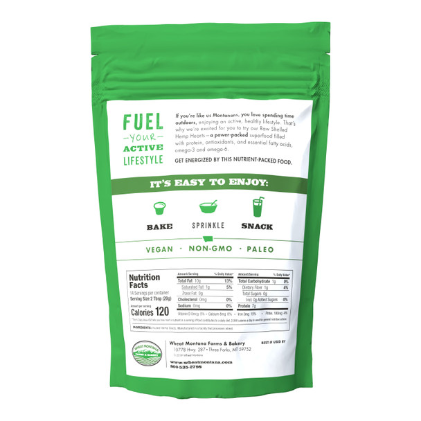 Wheat Montana Raw Shelled Hemp Hearts Wheat Montana Raw Shelled Hemp Hearts