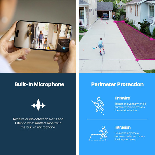 Amcrest UltraHD 4K (8MP) Outdoor Security IP Turret PoE Camera, 3840x2160, 98ft NightVision, 2.8mm Lens, IP67 Weatherproof, MicroSD Recording (256GB), White Amcrest UltraHD 4K (8MP) Outdoor Security IP Turret PoE Camera, 3840x2160, 98ft NightVision, 2.8mm Lens, IP67 Weatherproof, MicroSD Recording (256GB), White