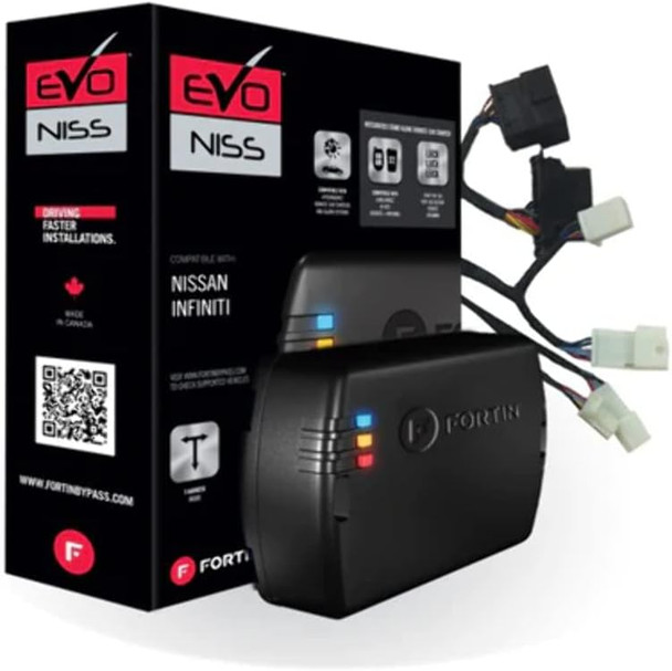 Fortin EVO-NIST1 Stand-Alone Add-On Remote Start Car Starter System For Infiniti Nissan Push-To-Start Vehicles Fortin EVO-NIST1 Stand-Alone Add-On Remote Start Car Starter System For Infiniti Nissan Push-To-Start Vehicles