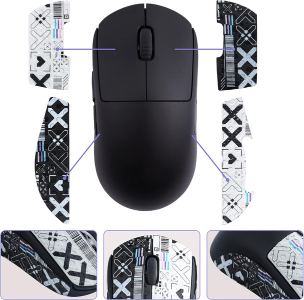 JOMKIZ Mouse Grip Tape fit for Logitech G Pro X Superlight,Self-Adhesive,Pre-Cut,Sweat-Resistant,Professional Mice Upgrade Kit,for The Most Demanding Gamers