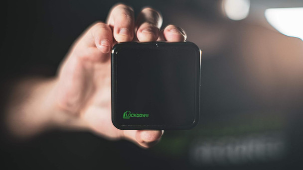 Lockdown Puck Monitoring System with WiFi, Free Updated App, Door Sensor, Motion and Temperature Detection and Easy Install for Vault, House and Room Security Lockdown Puck Monitoring System with WiFi, Free Updated App, Door Sensor, Motion and Temperature Detection and Easy Install for Vault, House and Room Security