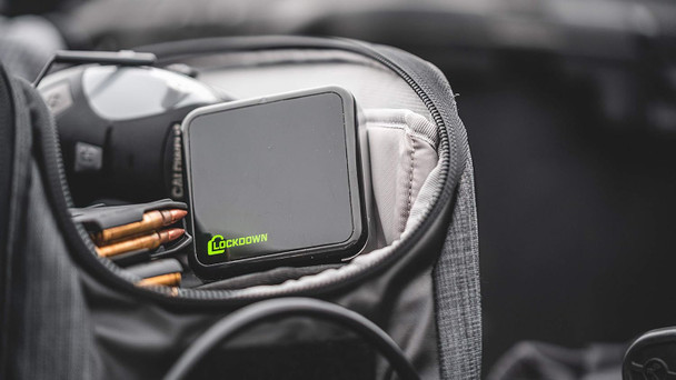 Lockdown Puck Monitoring System with WiFi, Free Updated App, Door Sensor, Motion and Temperature Detection and Easy Install for Vault, House and Room Security Lockdown Puck Monitoring System with WiFi, Free Updated App, Door Sensor, Motion and Temperature Detection and Easy Install for Vault, House and Room Security