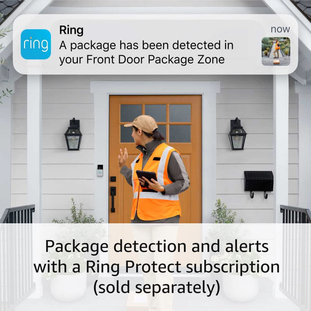 Ring Battery Doorbell Plus | Head-to-Toe HD+ Video, motion detection & alerts, and Two-Way Talk (2023 release) Ring Battery Doorbell Plus | Head-to-Toe HD+ Video, motion detection & alerts, and Two-Way Talk (2023 release)